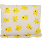 Duplo White Pillow with Teddy Bear