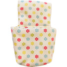 Duplo White Sleeping bag with Multi-Coloured Flowers