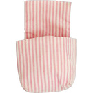 Duplo White Sleeping Bag with Pink Stripes (92822)