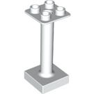 Duplo White Stand 2 x 2 with Base (93353)