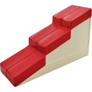 Duplo White Stepped Roof with Red Shingles (75277)