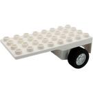 Duplo White Trailer 4 x 8 x 1 (59135 / 60145)