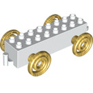 Duplo White Wagon 2 x 8 x 1 1/2 Spiral Wh.Ø37 (99430)