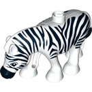 Duplo blanc Zebra avec Smooth Mane (12042 / 88693)