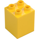 Duplo Żółty Cegła 2 x 2 x 2 (31110)