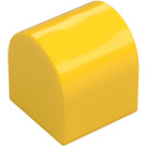 Duplo Jaune Brique 2 x 2 x 2 avec Haut incurvé (3664)