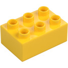 Duplo Gelb Stein 2 x 3 (87084)