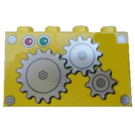 Duplo Yellow Brick 2 x 4 x 2 with Cogs (31111 / 60827)