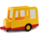 Duplo Keltainen Camper jossa Musta Pyörät