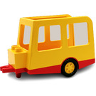 Duplo Yellow Camper with Black Wheels