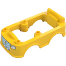 Duplo Amarillo Chasis 6 x 10 x 2 Parte inferior (104037)