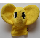 Duplo Giallo Elephant Mano Puppet