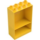 Duplo Jaune Cadre 4 x 2 x 5 avec Shelf (27395)