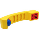 Duplo Yellow human-size ear/mouth piece for telephone without cable