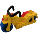 Duplo Yellow Motorcycle