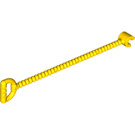 Duplo Yellow Ribbed Hose12L with Handle and Clip (25981)