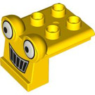 Duplo Yellow Scoop Eyes + Mouth (40984 / 53067)