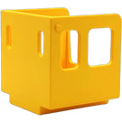 Duplo Yellow Steam Engine Cabin (Older, Smaller) (4544)