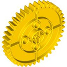 Duplo Yellow Technic Gear 6 x 6 (40 Teeth) (6530)