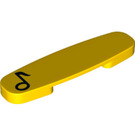 Duplo Yellow Track Connector with Music Note (35962 / 38509)