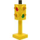 Duplo Yellow Traffic Light (41976)