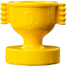 Duplo Yellow Trophy Cup with "1" with Closed Handles (15564 / 73241)