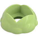 Duplo Yellowish Green Rock with Hole (23742)