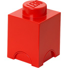 LEGO 1 stud Red Storage Brick (5004267)