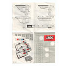 LEGO 1 x 1 et 1 x 2 Plates (architectural hobby und modelbau version) 521-9 Instructions