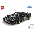 LEGO 1966 Ford GT40 MKII Set 42223 Instructions