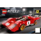 LEGO 1970 Ferrari 512 M 76906 Anweisungen