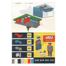 LEGO 2 x 3 Plates (Cardboard Box Version - Undertermined Color) Set 519-1 Instructions