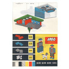 LEGO 2 x 3 Plates (Cardboard Box Version - Undertermined Color) Set 519-1 Istruzioni