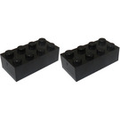 LEGO 2 x 4 Bricks (System) Set 418-3
