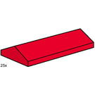 LEGO 2 x 4 Ridge Roof Tiles, Low Sloped Red Set B005