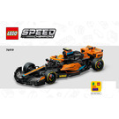 LEGO 2023 McLaren Formula 1 Car Set 76919 Instructions