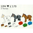 LEGO 3 Horses and Saddles Set 5394