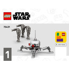 LEGO 327th Star Corps Clone Troopers Battle Pack Set 75431 Instructions