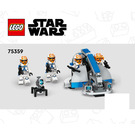LEGO 332nd Ahsoka's Clone Trooper Battle Pack Set 75359 Instructions