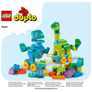 LEGO 3in1 Dinosaurs on Wheels Set 10451 Instructions
