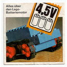 LEGO 4.5V Motor Set met Rubber Tracks 103-1 Instructions