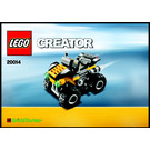 LEGO 4x4 Dynamo Set 20014 Instructions