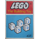 LEGO 50 numbered bricks Set 437