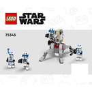LEGO 501st Clone Troopers Battle Pack Set 75345 Instructions