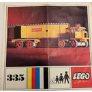 LEGO 8-wheeler articulated lorry 335-2 Instrukcje