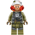 LEGO A-wing Pilot with Olive Green Jumpsuit Minifigure