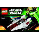 LEGO A-wing Starfighter 75003 Instruktioner