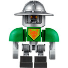 LEGO Aaron Bot with Silver Helmet Minifigure