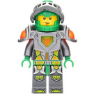 LEGO Aaron with Silver Visor and Armor with 2 Clips Minifigure