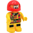 LEGO Action Wheeler con Rosso Casco Figura Duplo